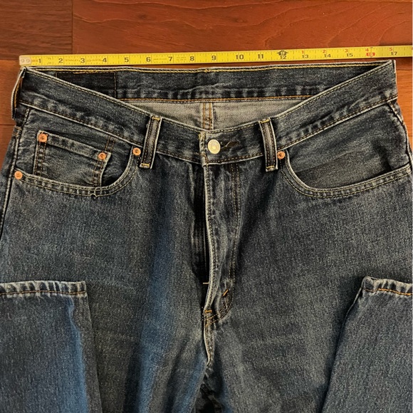 ⭐️ 3/$35 Men’s Levi’s 550 34x30 Relaxed Fit Jeans 100% Cotton Zip Fly Sz 34/30 - Picture 10 of 14